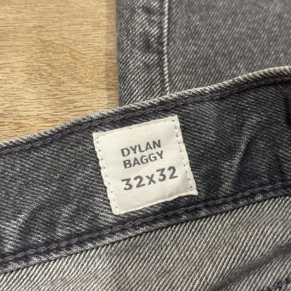 PacSun Dylan Baggy Grey Jeans Size 32x32 - Picture 3 of 4